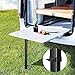 HWHongRV Folding Telescoping Legs 21-36inch Height Adjustable Rv Table Leg, Aluminum Alloy Rv Table Support for Rv Pontoon Truck Camper Yacht Travel Trailer (Black)