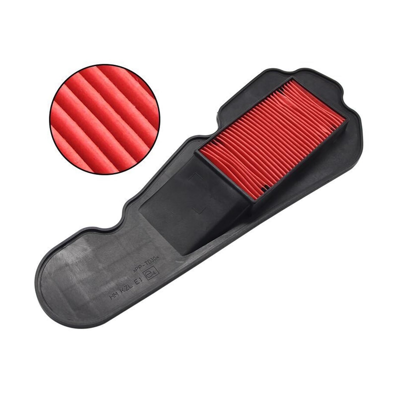 Filtro Aire Motocicleta Limpiador De Filtro De Aire para Moto, Elemento Reútil De Combustible De Repuesto para Hon&da NSC50 Vision 110 NSC110 17210KZL 17210-KZL-930