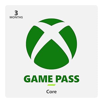 Xbox Game Pass Core 3-Month Membership Digital Download