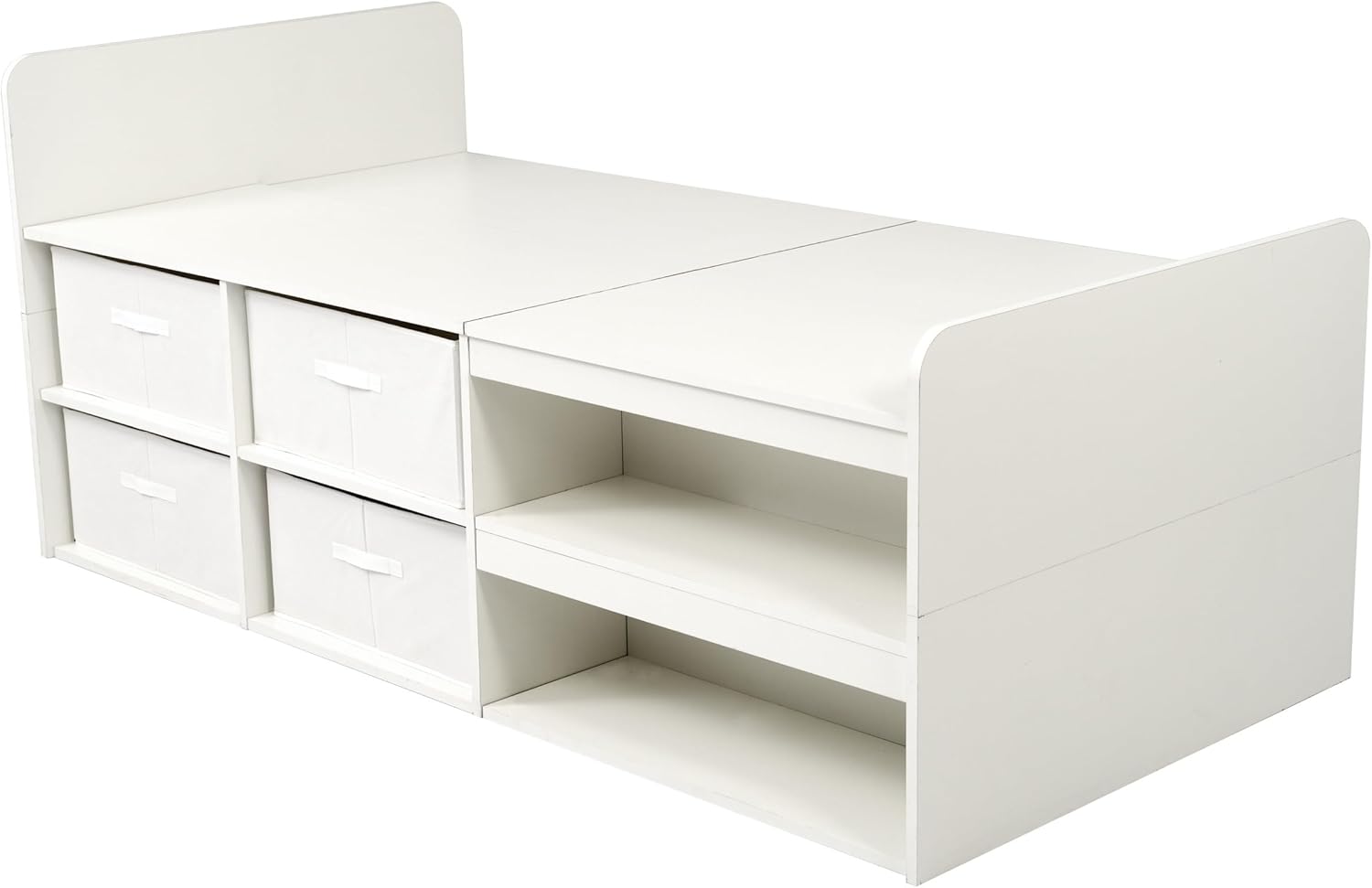 数量限定！シングルベッド 高いベッド シングル 収納付き 収納ボックス付 ベッドフレーム シングル シングルベッド 高いベッド 収納付き 収納