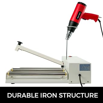 BestEquip 18 Shrink Wrap Sealer, 530W I-Bar Shrink Wrap Machine, Shrink Wrap Sealer with Heat Gun and Shrink Film Suit for PVC POF Film