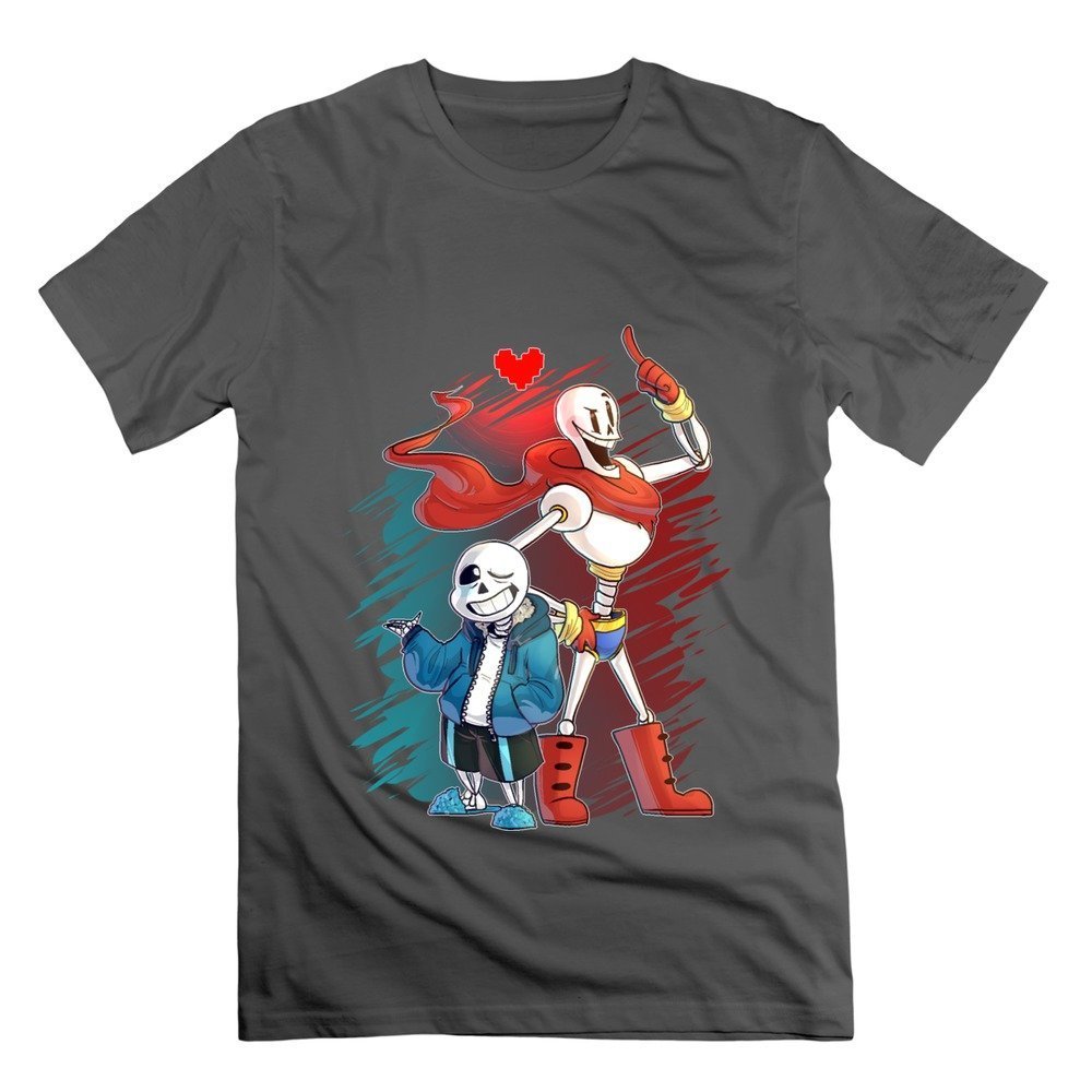 Men's Classic Undertale Sans And Papyrus Tshirt
