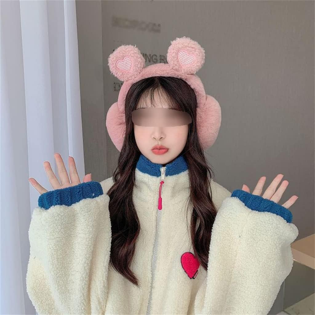 Deep Winter Ear Protection Warm Earmuff Girls Cute Cover Plush Bag Foldable Warmer