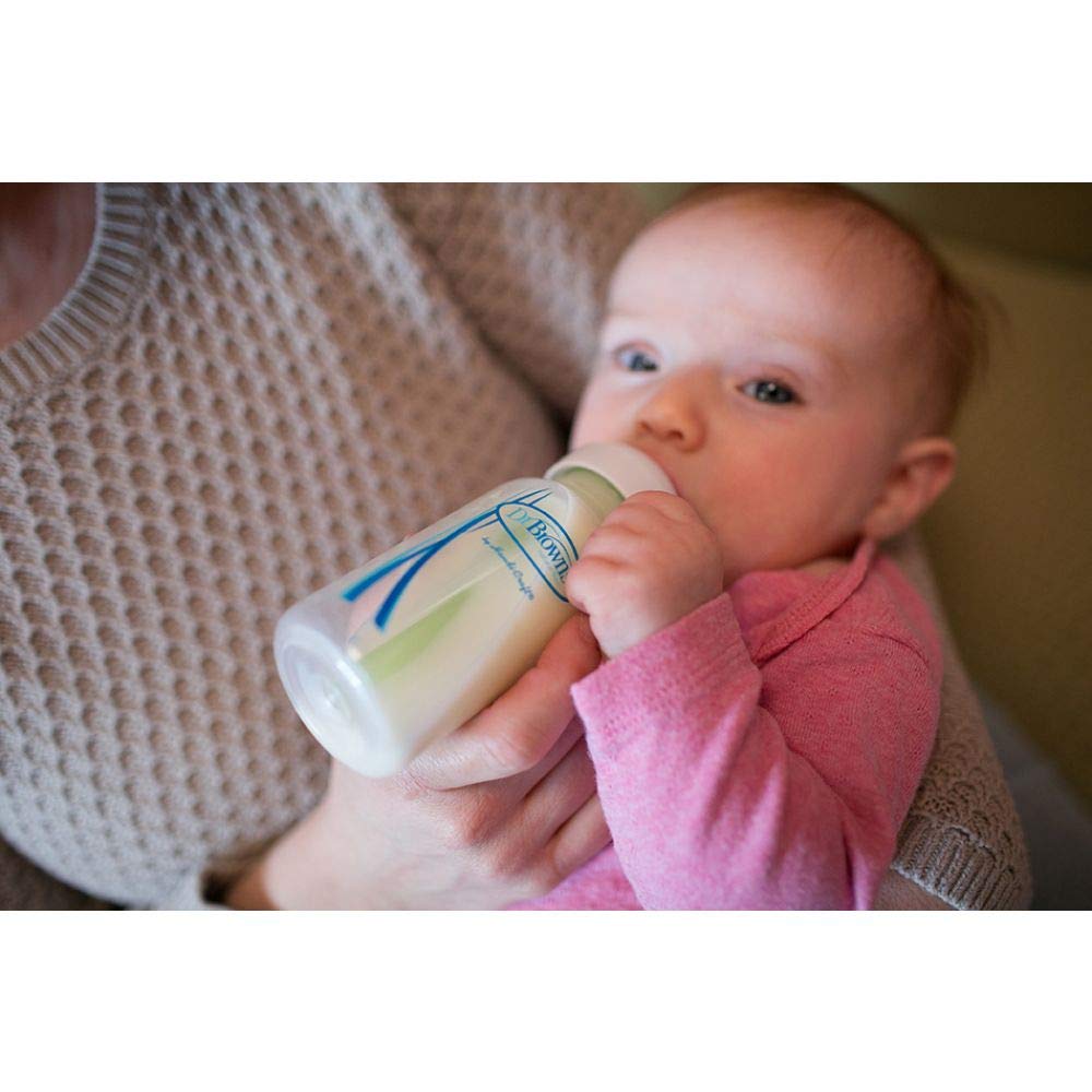 Dr. Brown's - Dr. Brown's Options+ Anti-Colic Eng Hals Baby Flasche Eingang Federmäppchen – 1 Stück