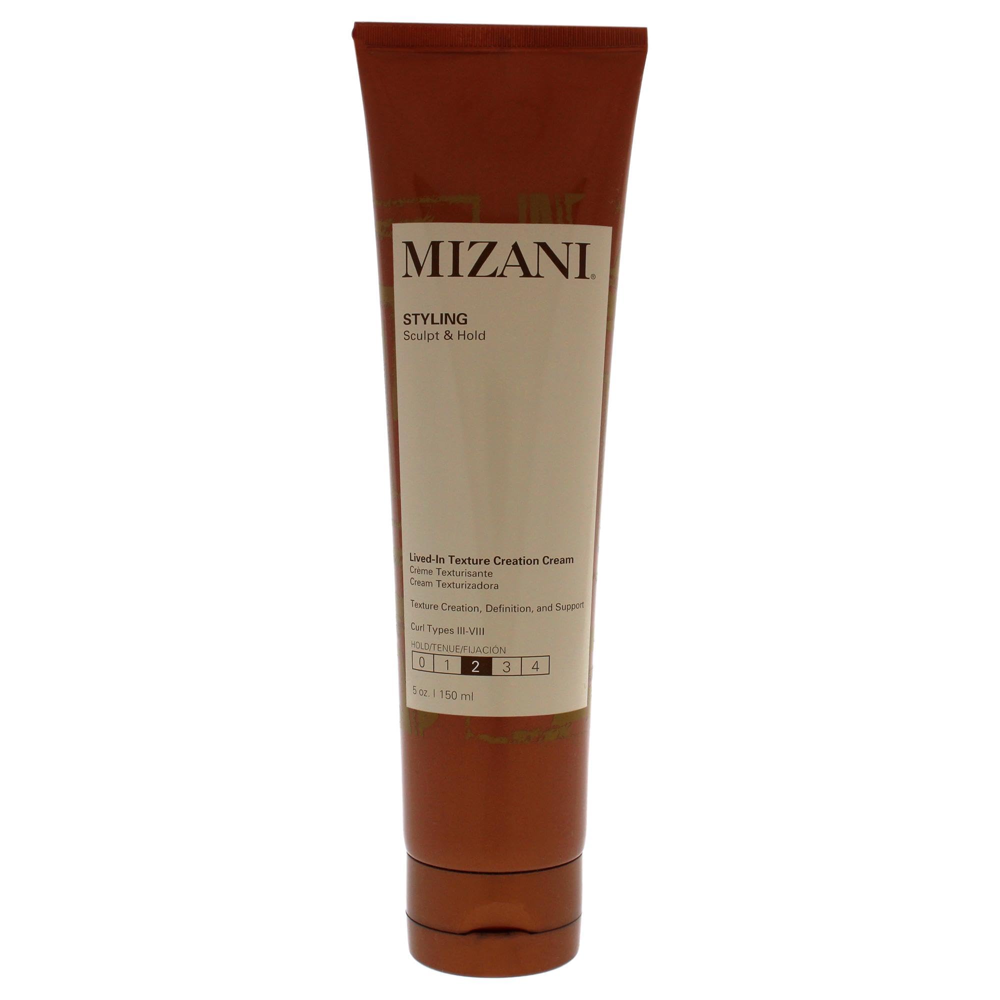 MIZANIStyling Lived-In Texture Creation Cream | Adds Touchable Texture | Lightweight Finish | For Curly Hair | 5 Oz.