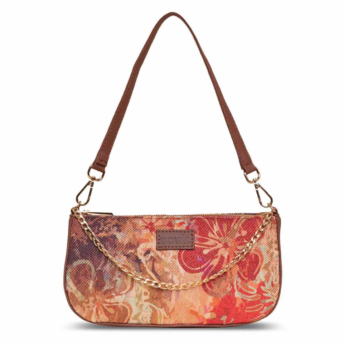 ZOUK Abstract Printed Womens Handcrafted Vegan Leather Casual Mini Shoulder Bag Multicolor (B0BQN3JZJV) Amazon Price History, Amazon Price Tracker