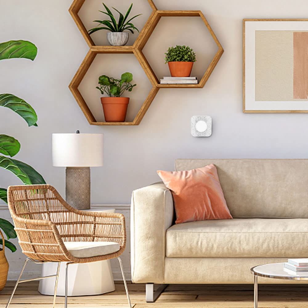 Irfora Tuya Zigbee Intelligent Air Housekeeper 6 in 1 monitor di qualità dell'aria PM2.5, formaldeide, TVOC, CO2, rilevatore di temperatura, umidità per ufficio domestico