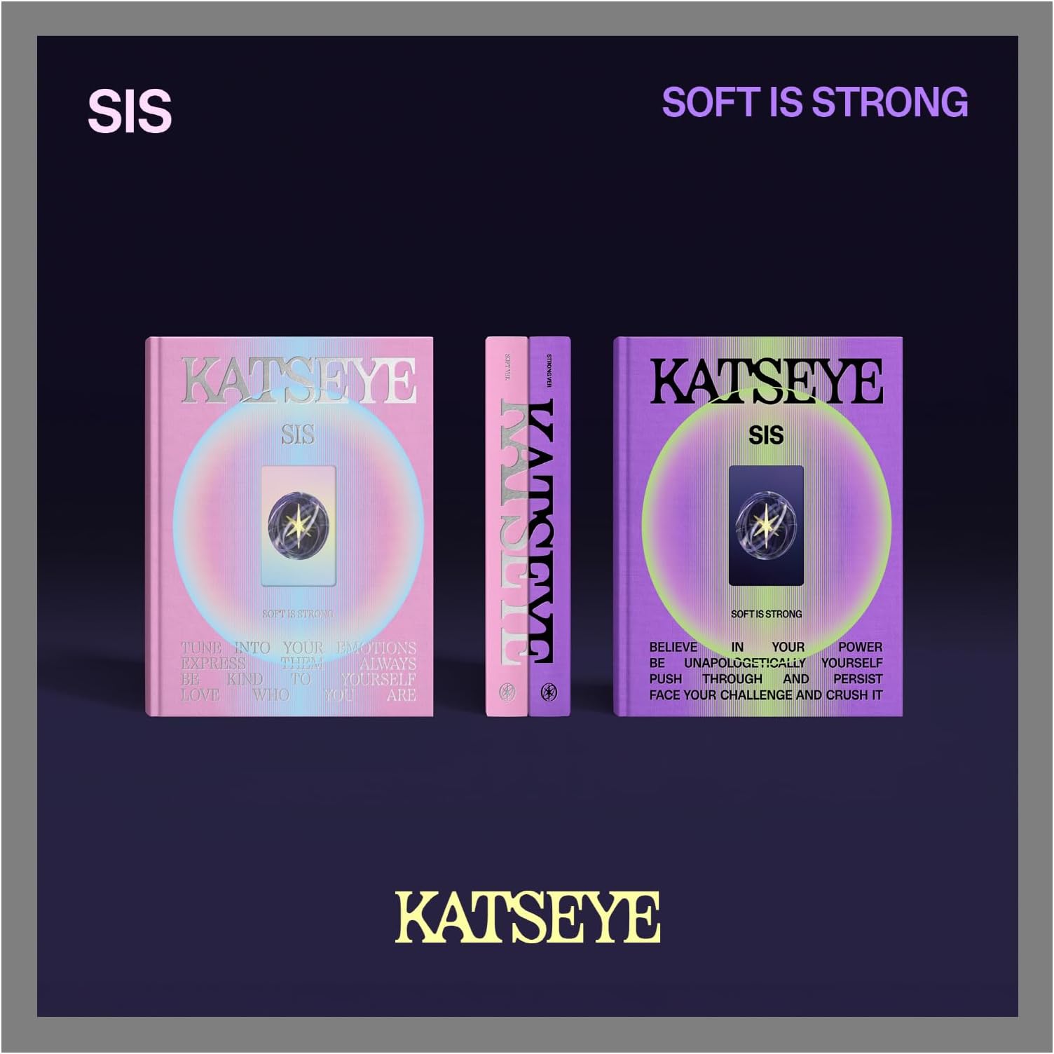 KATSEYE SIS Soft Is Strong 1st EP Album with Tracking (Strong Version)