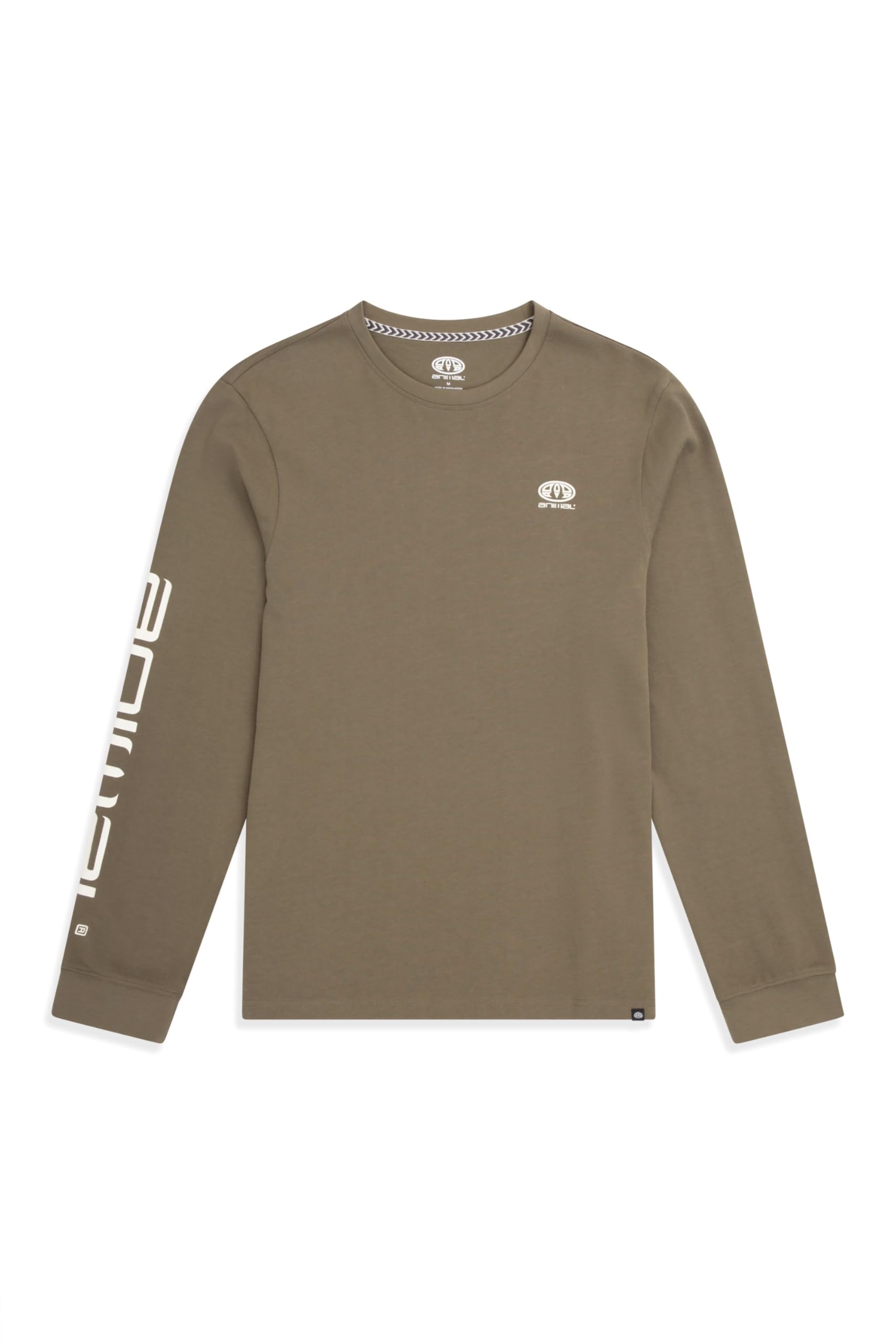 Tommy Mens Graphic Long Sleeve Tee - Green