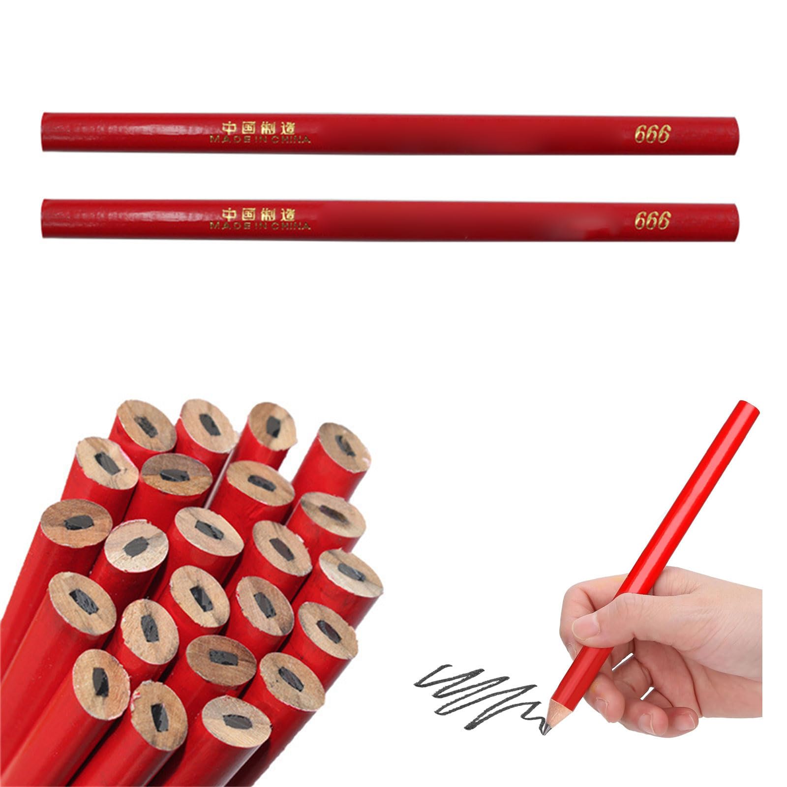 Matite da professionali da 100 Matita ergonomica per la lavorazione del legno con impugnatura ovale per disegni e schizzi costruzione Set da architettonico per schizzi