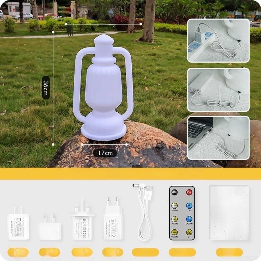 per lanterna LED per campeggio Impermeabile IP65 Ricaricabile