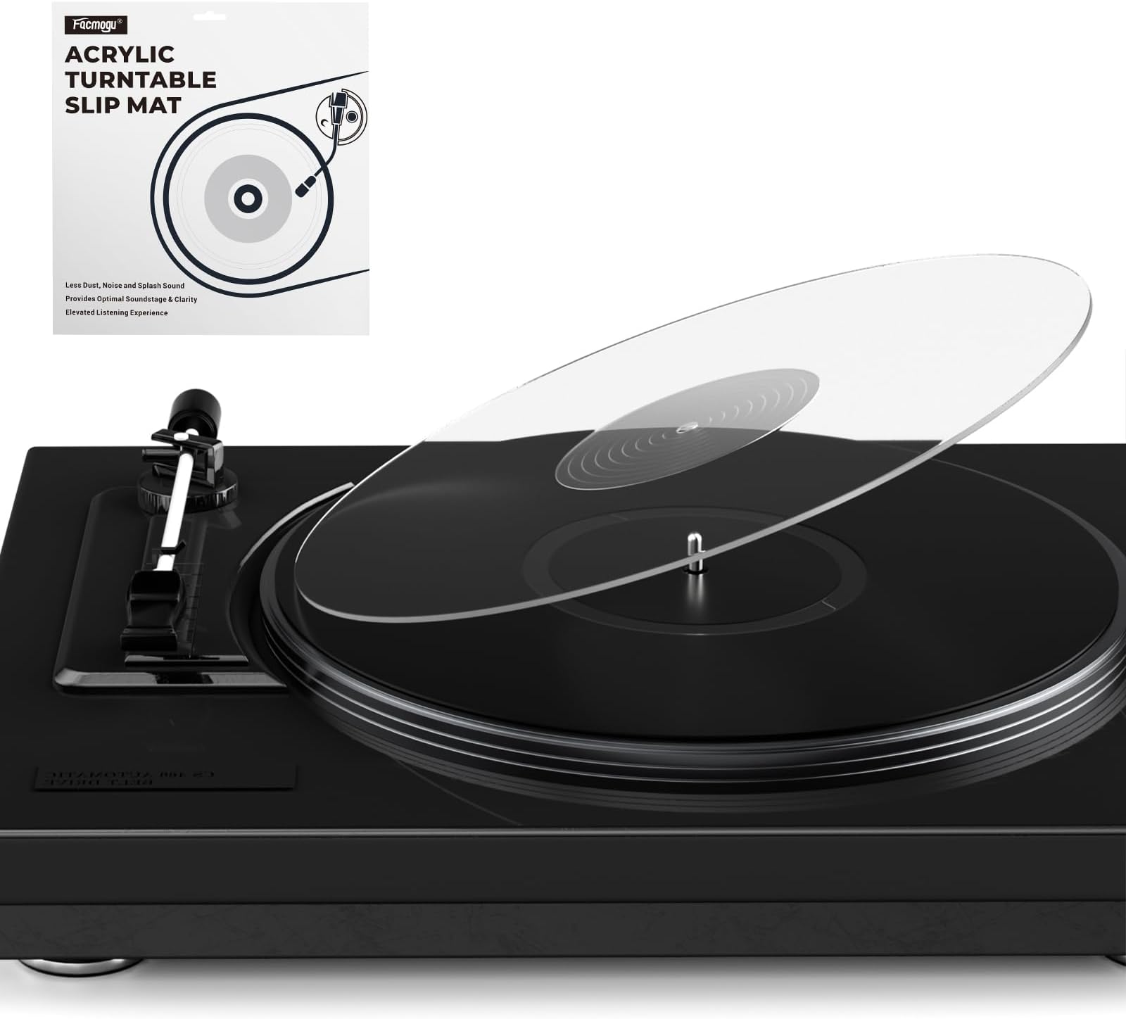 Menesia 12 Inch Turntable Mat, Slip mat for Vinyl LP Record