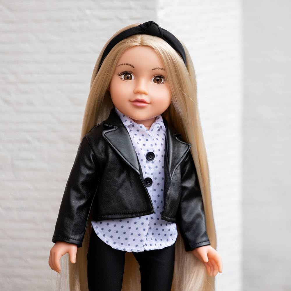 Designafriend Kids Connie Fashion Designer Doll - 18inch/46cm With Outfits