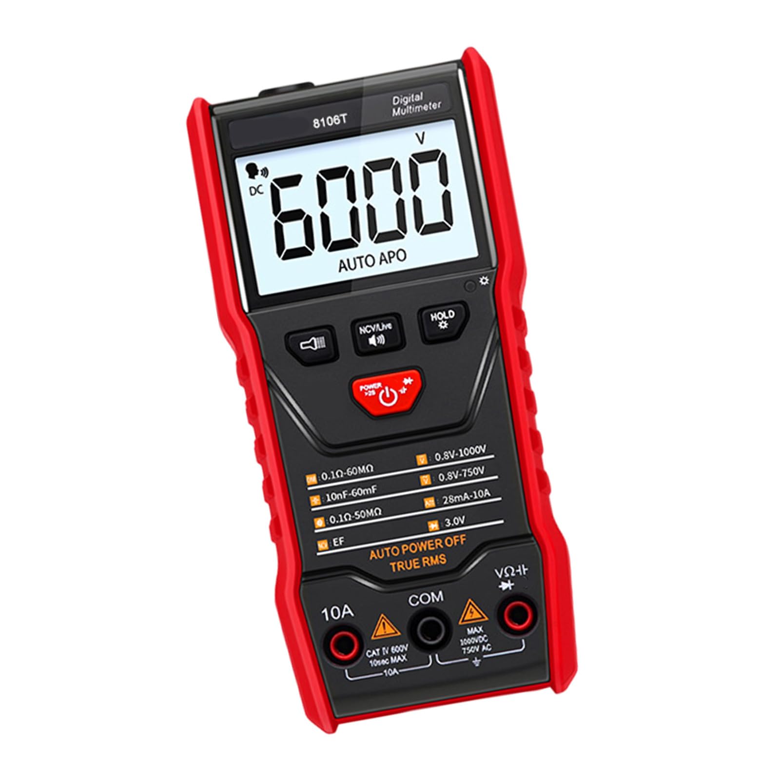 LLUJIAXI Lightweight Thai Voice Assisted Digital Multimeter With Construction For Electricians And Engineers