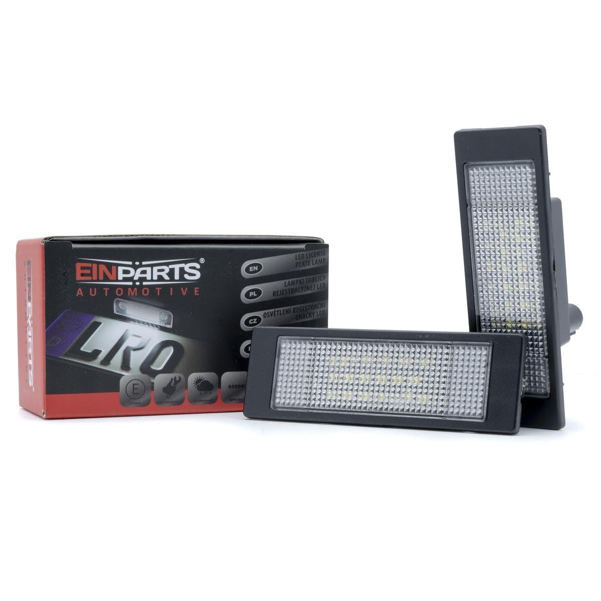 einparts ep93 license plate lamp