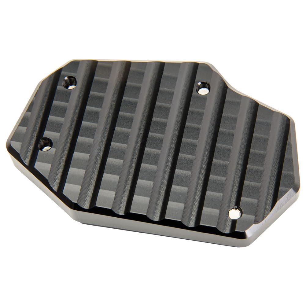 Tusk Billet Side Stand Foot Black For Honda Africa Twin Adventure Sports Dct Crf1000d2 2018 2019 - View #9