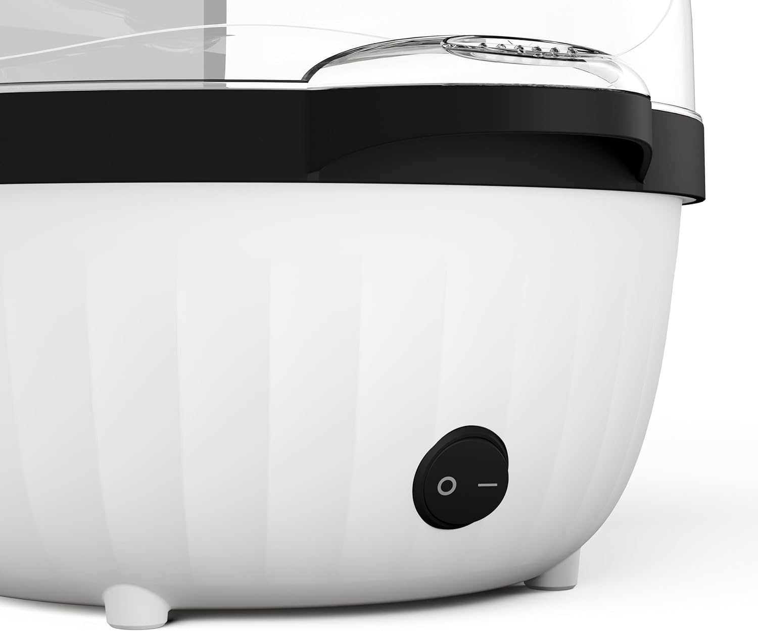 Close-up of the On/Off switch on the Princess Popcorn Machine