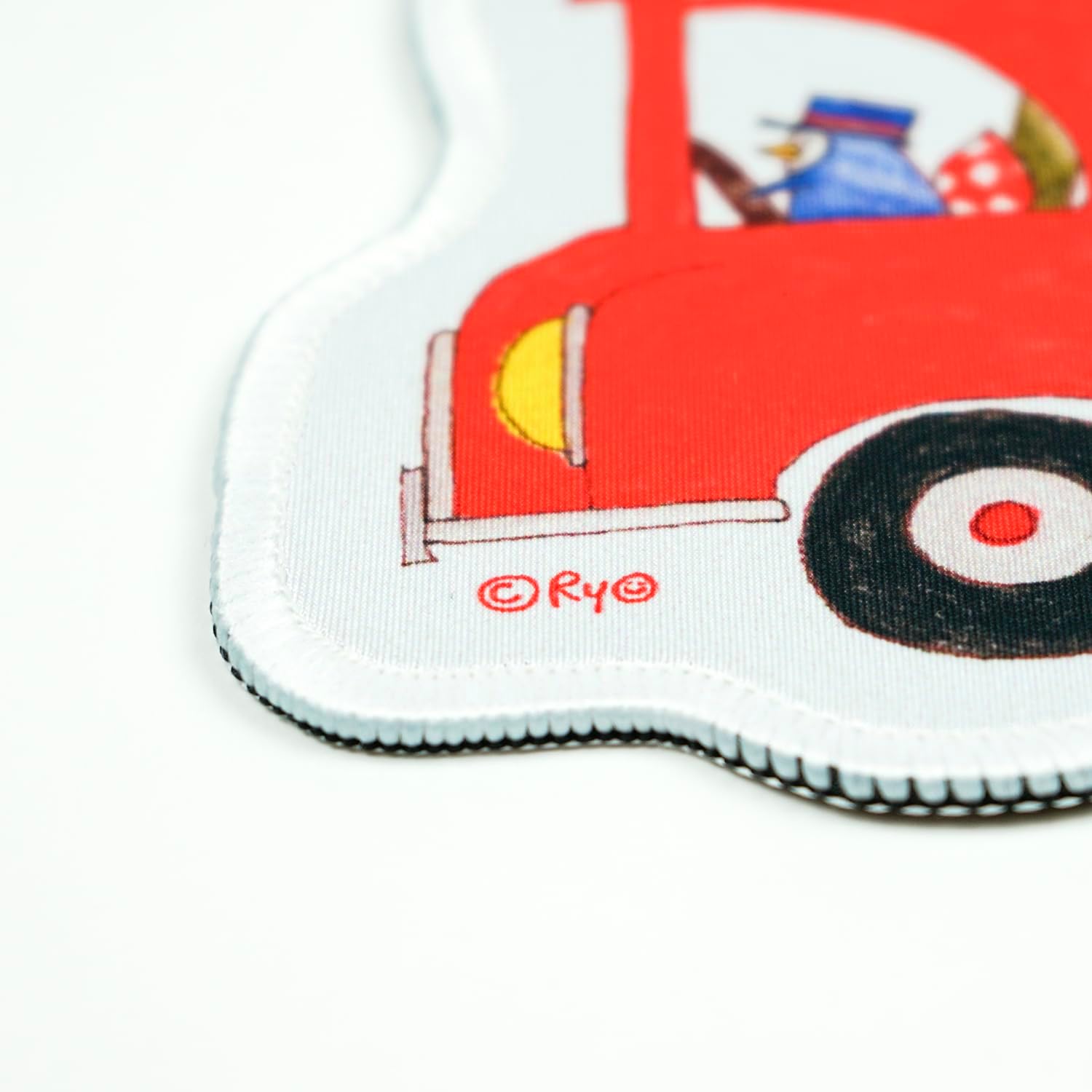 Coco-chan Greeting Life Mouse Pad Bass RYZ-1088 Red