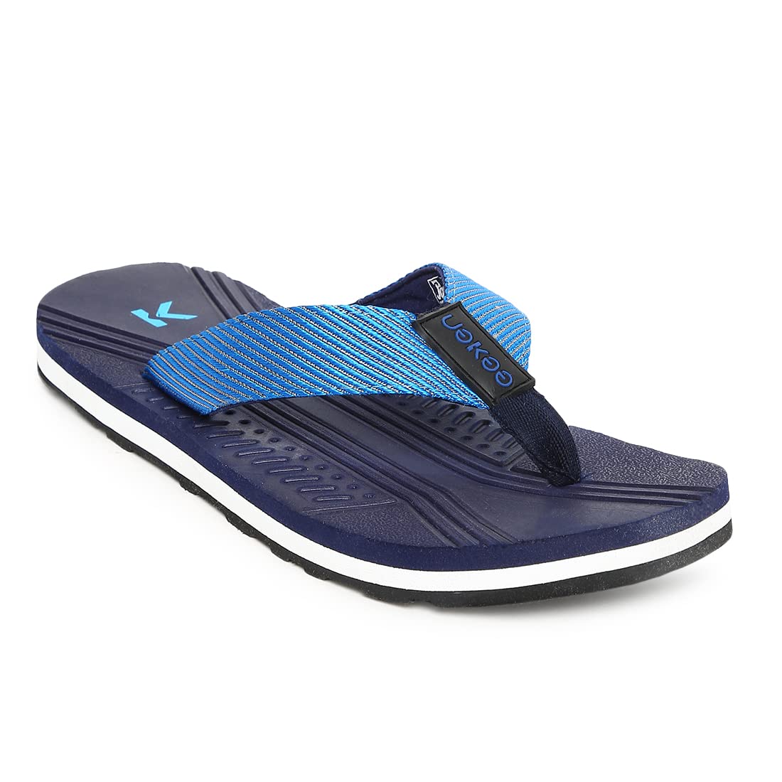 PARAGON Eeken EFBG3026 Men Stylish Lightweight Flipflops | Casual & Comfortable Slippers for Indoor & Outdoor | for Everyday Use Navy (B0BYDM91L8) Amazon Price History, Amazon Price Tracker