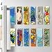 Cosylove 12pcs Magnetic Artistic Clips Decorative Refrigerator Magnet Clips Made of Wood with Beautiful Patterns-Super Fridge Magnets for House Office Use - Display Photos,Memos, Lists, Calendars