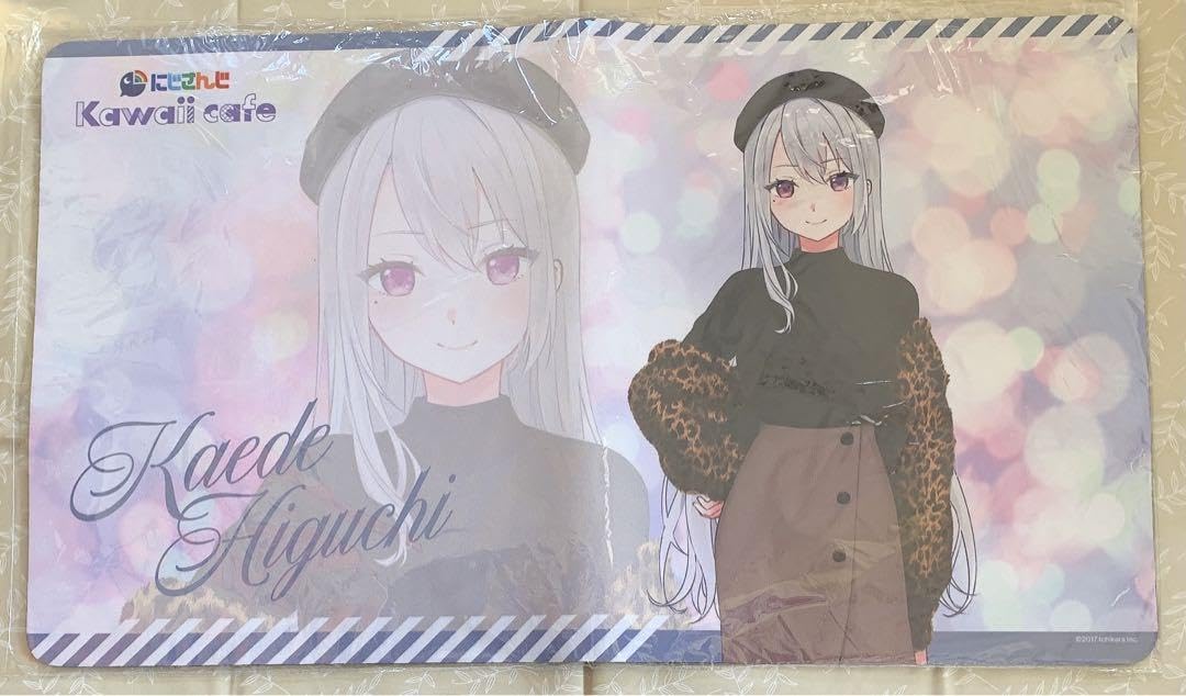 kawaii cafe にじさんじ 樋口楓 ラバーマット プレイマット 【公式通販】