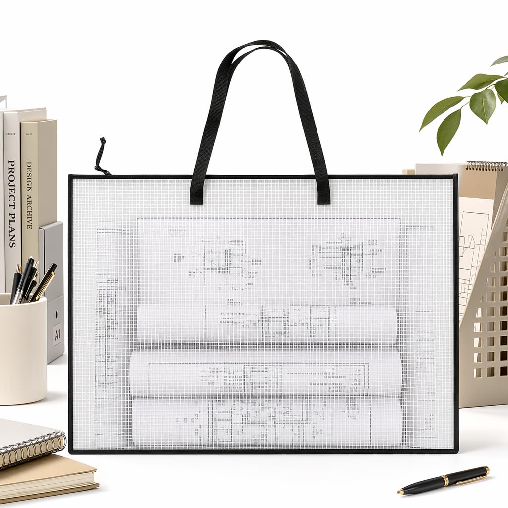 Art Folder, A1 Art Portfolio Case for Artwork Storage and Transportation, Professional Portfolio Presentation Solution, A1 Sized Portfolio Organisation for Artists and Office Workers