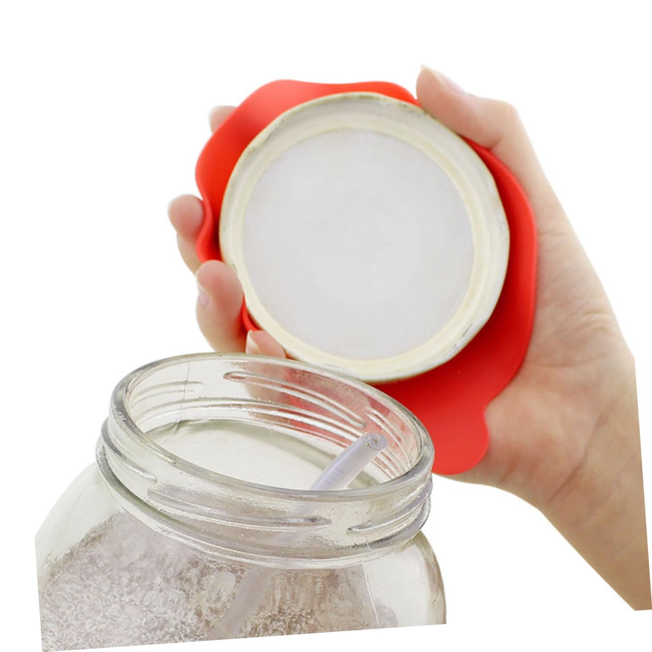 Alipis 28 Stück Flaschenöffnungsmatte Flaschenöffner Greifer Pad Öffner Matten Pads Flaschendeckel Öffner Pads Griff Glasöffner Pad Dosenöffner Silikonöffner Greifer Pad Für