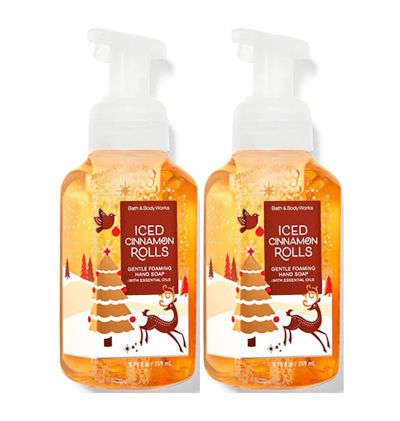 Buy Bath and Body Works Iced Cinnamon Rolls Gentle Foaming Hand Soap, 2