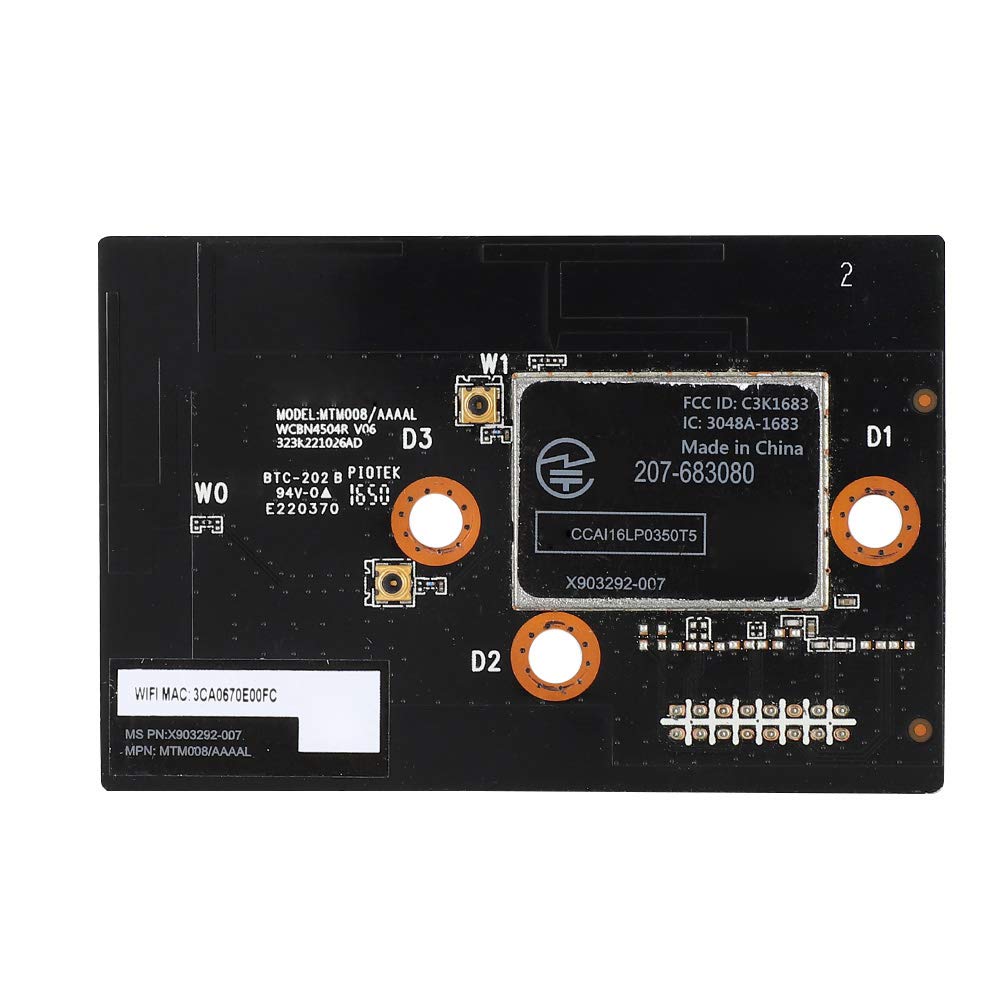 One S Wireless WiFi Antenna Module Card Network Accessory, Metal Material, Professional Chipset, Anti Aging Service, for Easy Installation