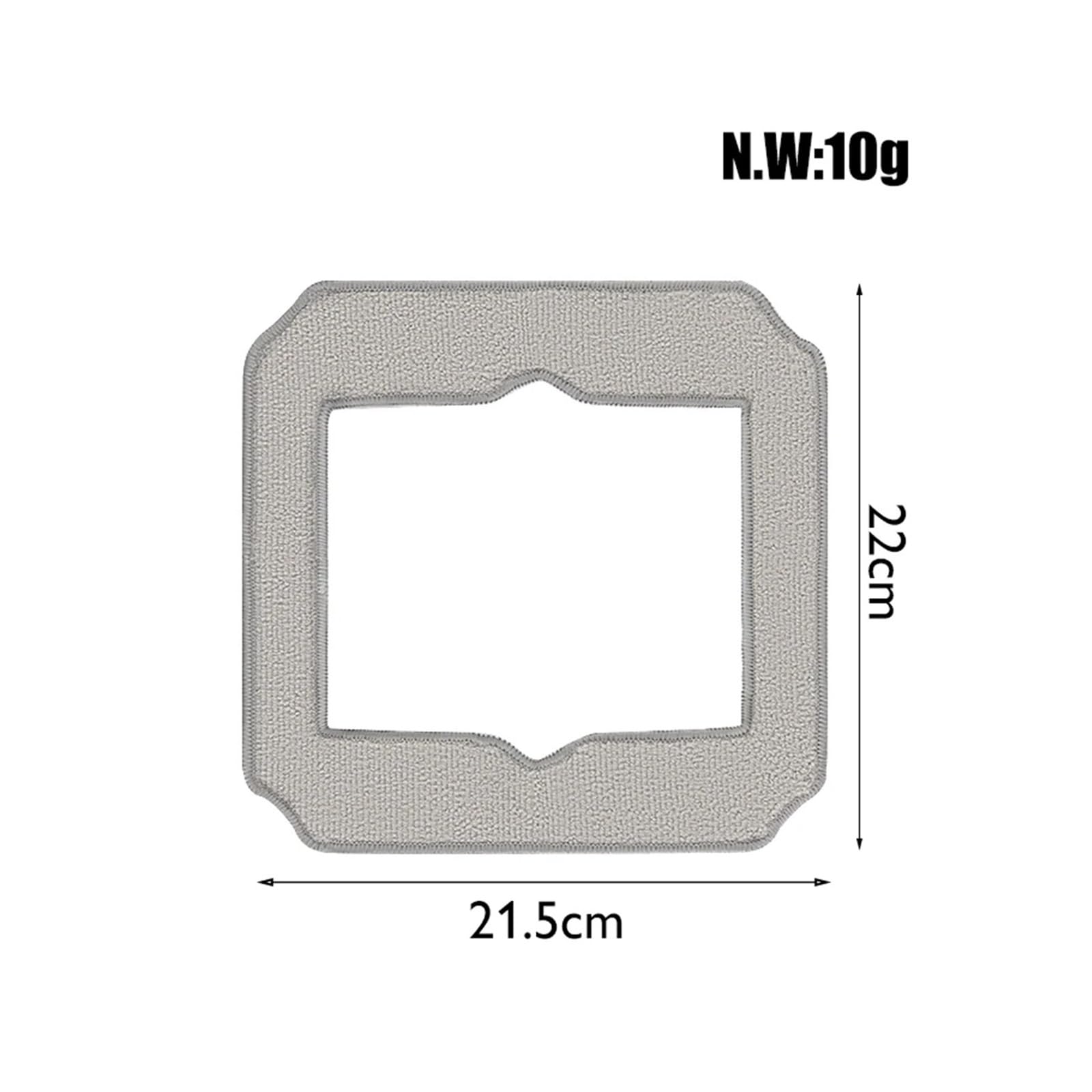 Panno for La Pulizia Delle Finestre, Compatibile Con Ecovacs, WINBOT MINI Parti Lavavetri Automatizzate Panno for Mop Panno Di Ricambio for Pulizia, Ciclomotore(15pcs)