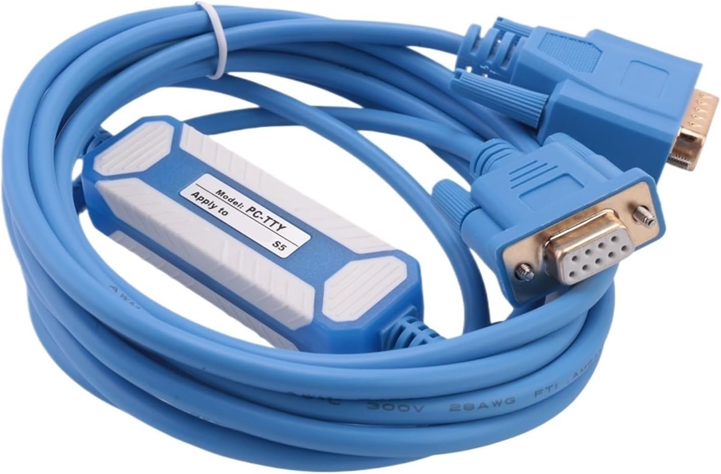 1pcs PC-TTY Programming Cable Communication Data Download Line is Suitable for S5 Series 6ES 5734-1BD20 | 1pcs PC-TTY PLC Programming Cable Communication Data Download Line is Suitable for S5 Series 6ES 57