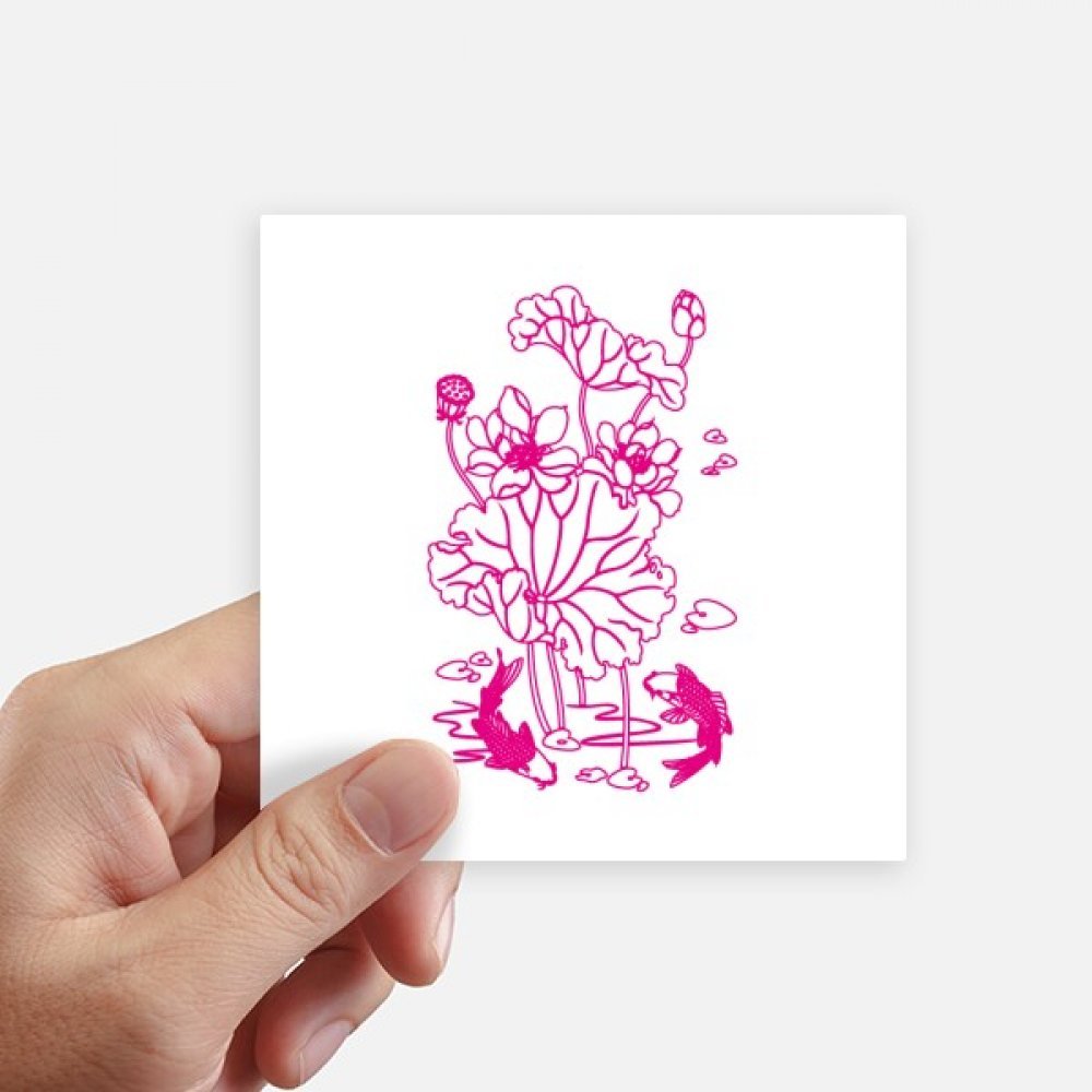 Autocollant feuille de lotus pour personnaliser votre ordinateur
