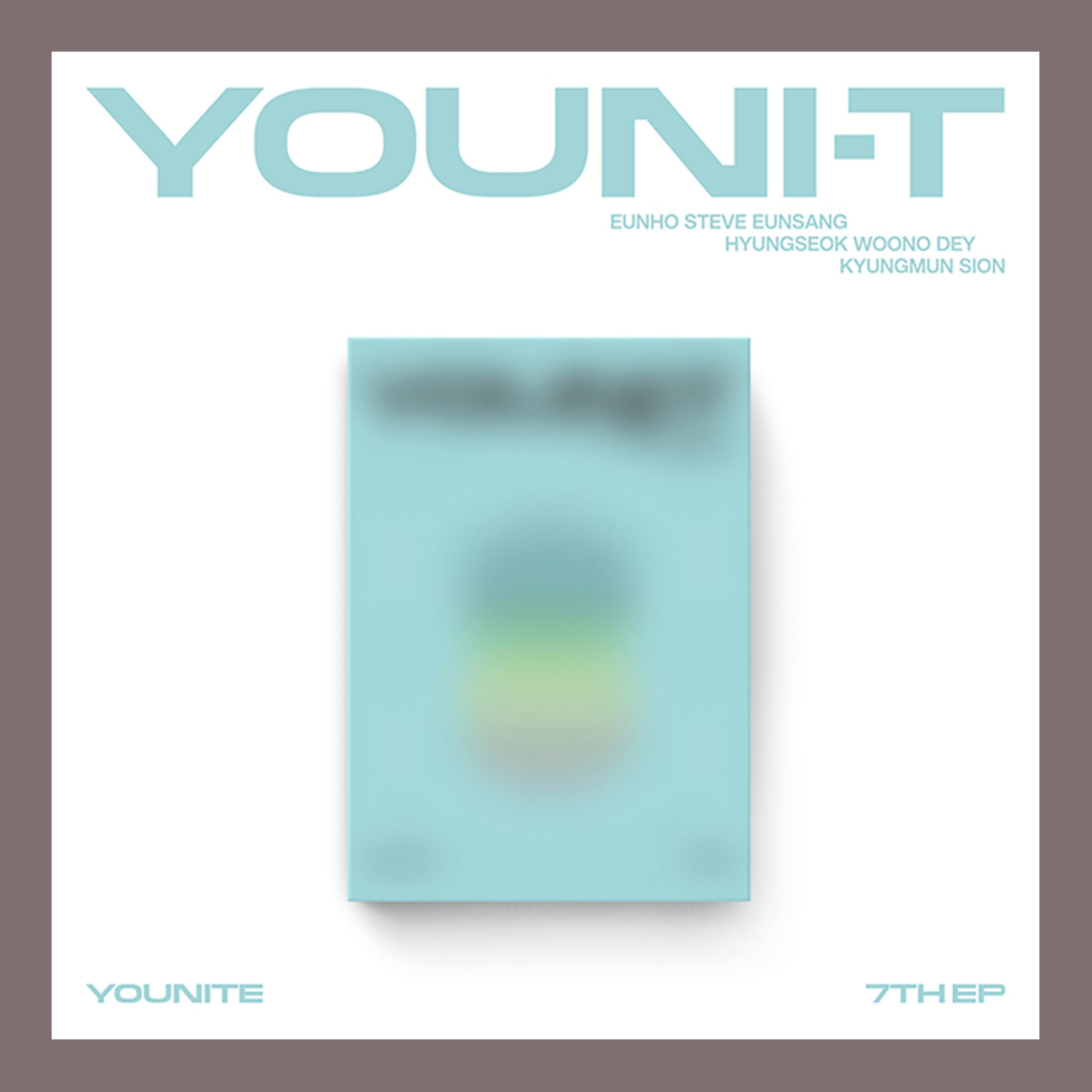 Album POCA Younite Youni-T 7e mini album édition Unit un objet d'art K-pop