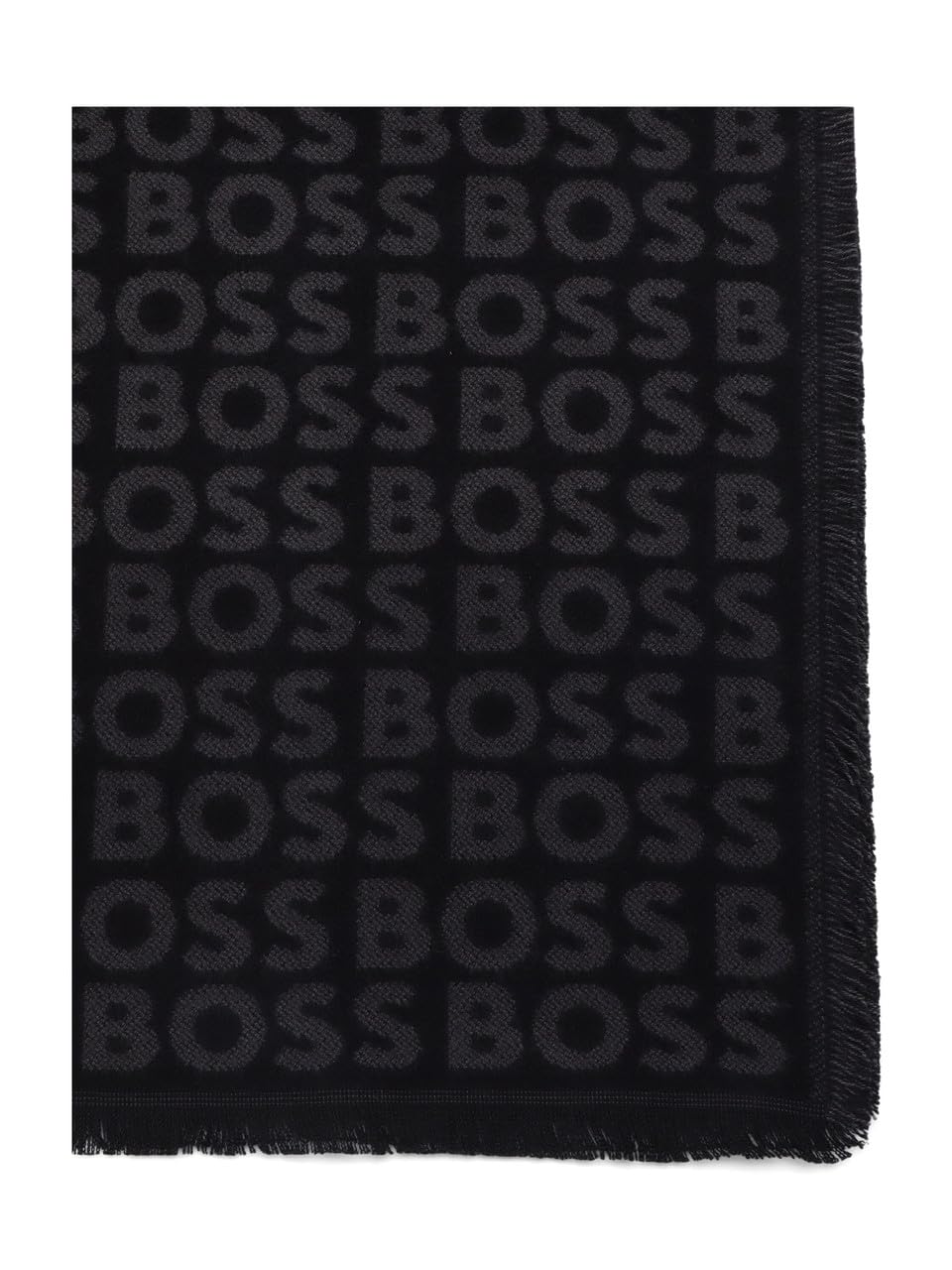 BOSS Tadic_40*180, Bufanda, Black1, One Size