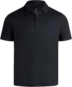 Spyder Mens Golf Polo Shirt - Super Soft Moisture Wicking