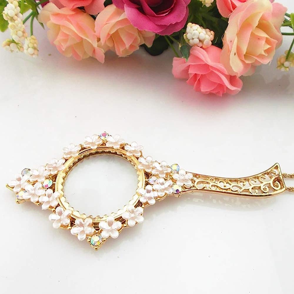 Lente d'Ingrandimento da Collana 5X per Leggere Il Giornale, da Appendere, per Inviare Luce.