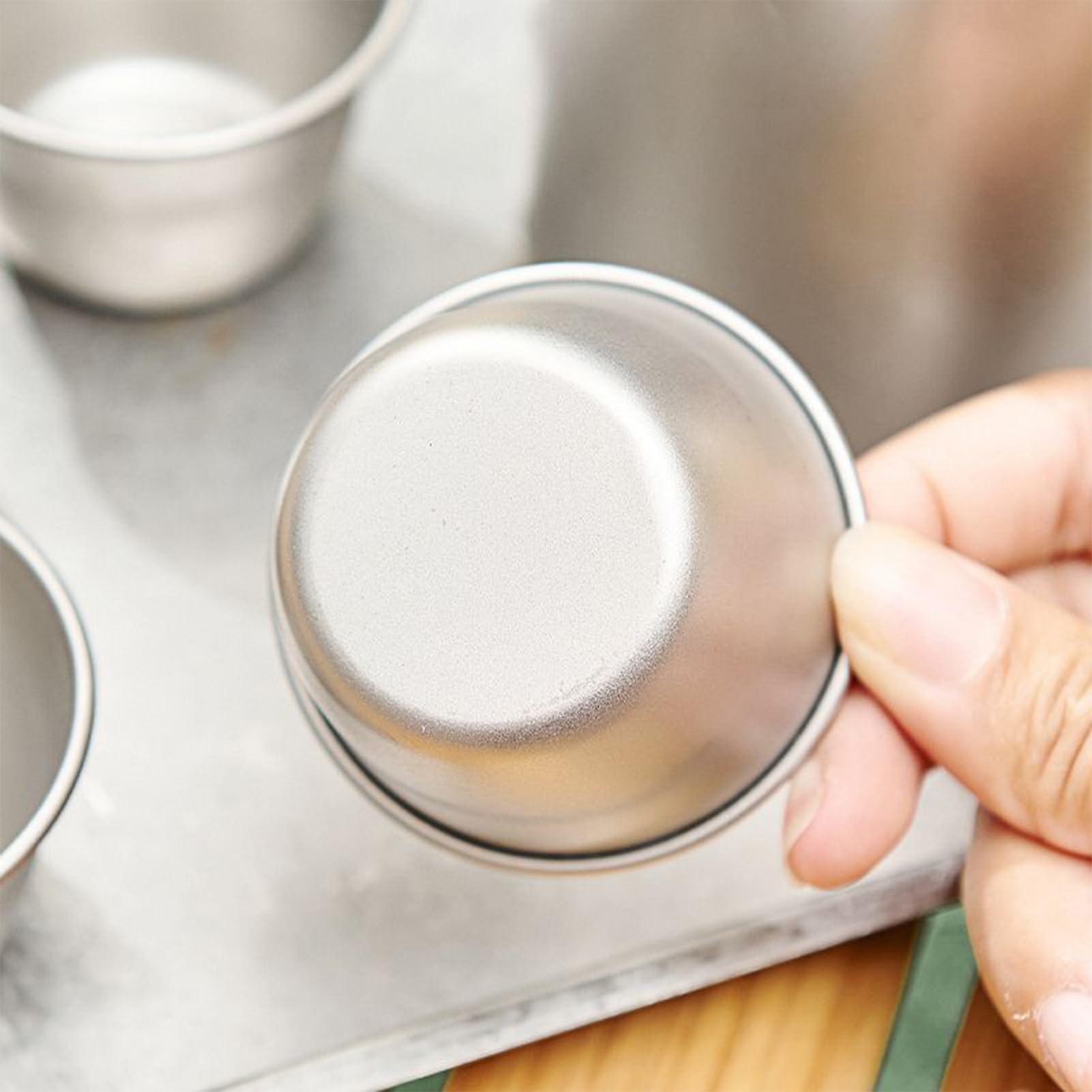 Zestaw herbaciany dla dorosłych Kubek 50 ml | 4 kubki do picia z dzbankiem i zaparzaczem Przenośny na kemping, podróże, wędrówki, piknik, dom, wewnątrz, dla kobiet i