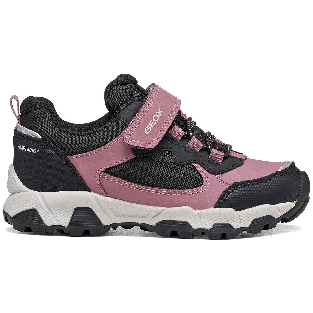 Geox Junior Girl J MAGNETAR G. B ABX Sneakers DK Rose/Black 33_EU