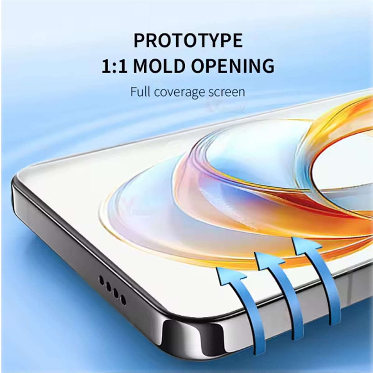 FortiCase Cover per ZTE nubia Music 2 con Vetro Temperato e Supporto,Custodia Ultra Sottile Antiurto Flessibile per ZTE nubia Music 2,Nero - Z