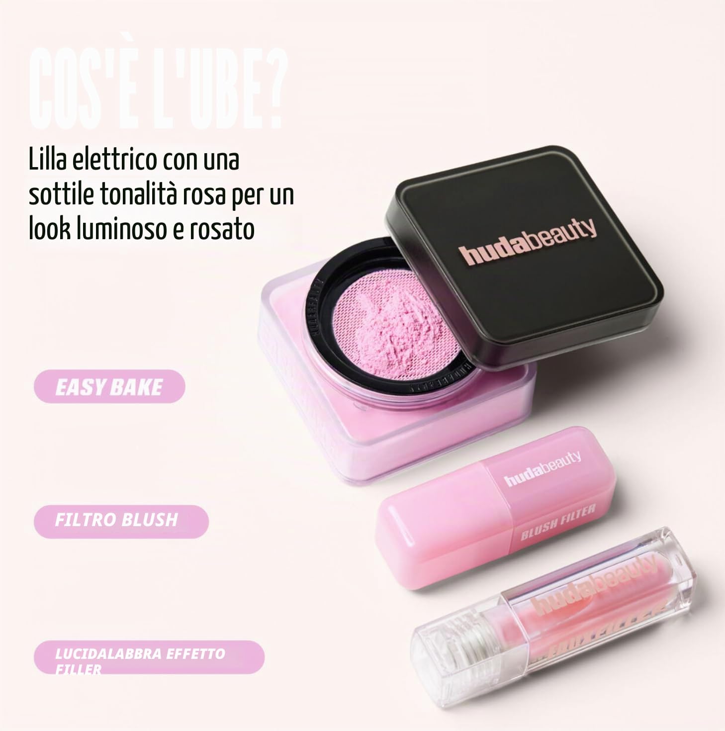 HUDA Blush Filter UBE CREAM, 4,5 ml