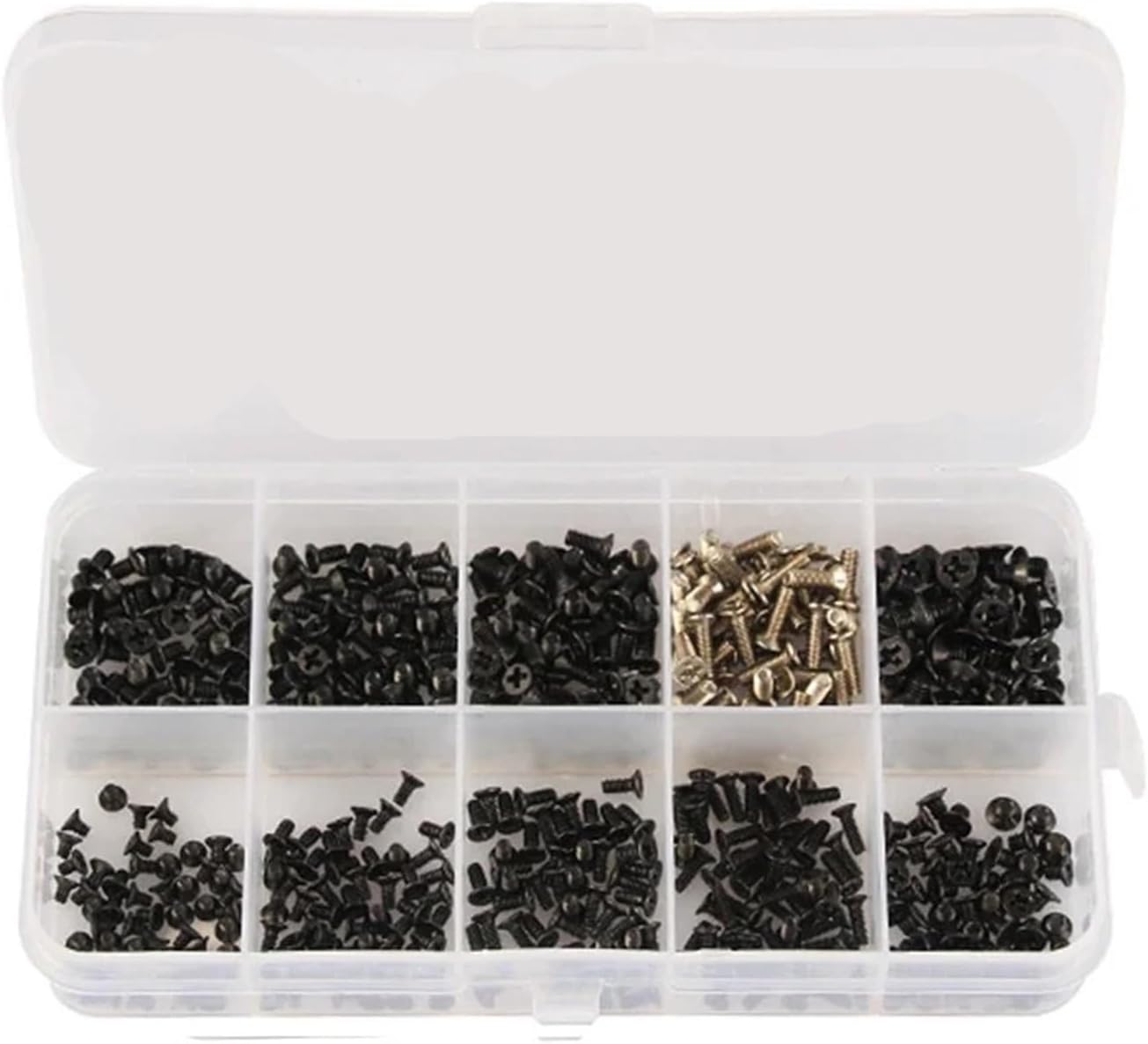 500Pcs M2/M2.5/M3 Screw Laptop Notebook Computer Screw Assortment Kit