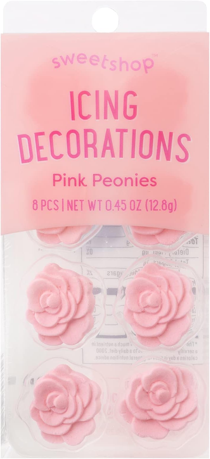 Sweetshop Icing Decoration Kit (Pink Peony)