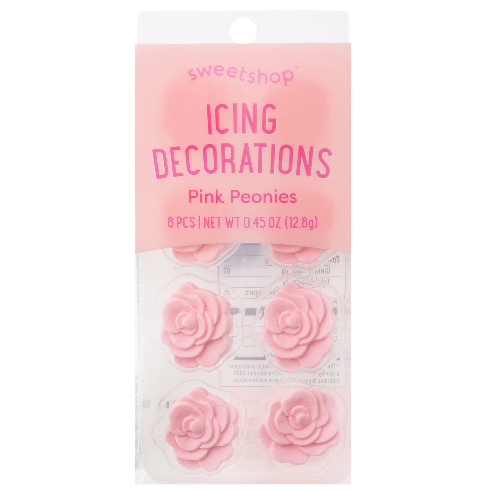 Sweetshop Icing Decoration Kit (Pink Peony)