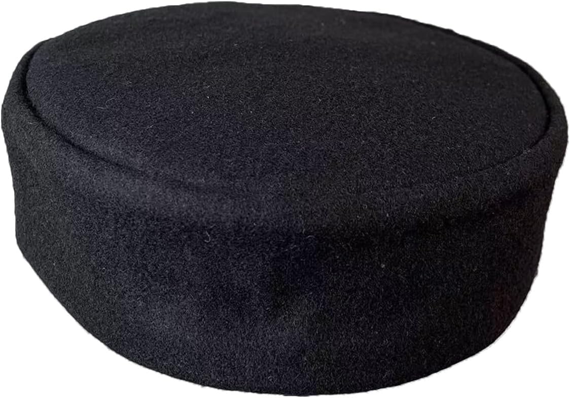 HIMESPORT S Wool Pillbox Hats for Women Ladies Elegant Wedding Formal Church Tea Party Cocktail Hat