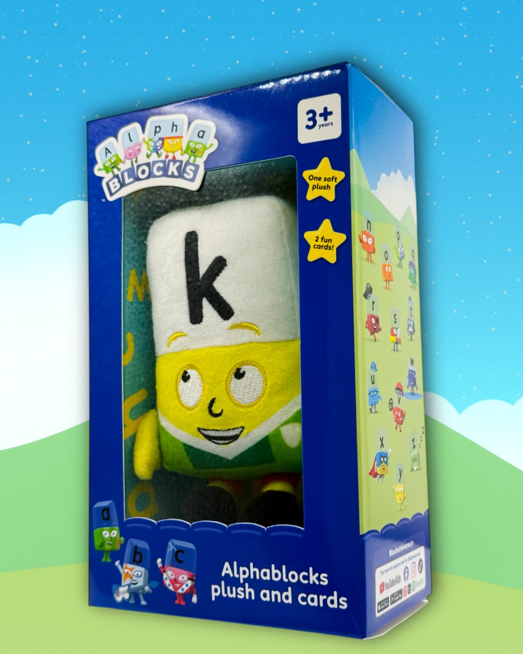 Antertoys Alphablocks Plush & Cards (Alphablocks K)