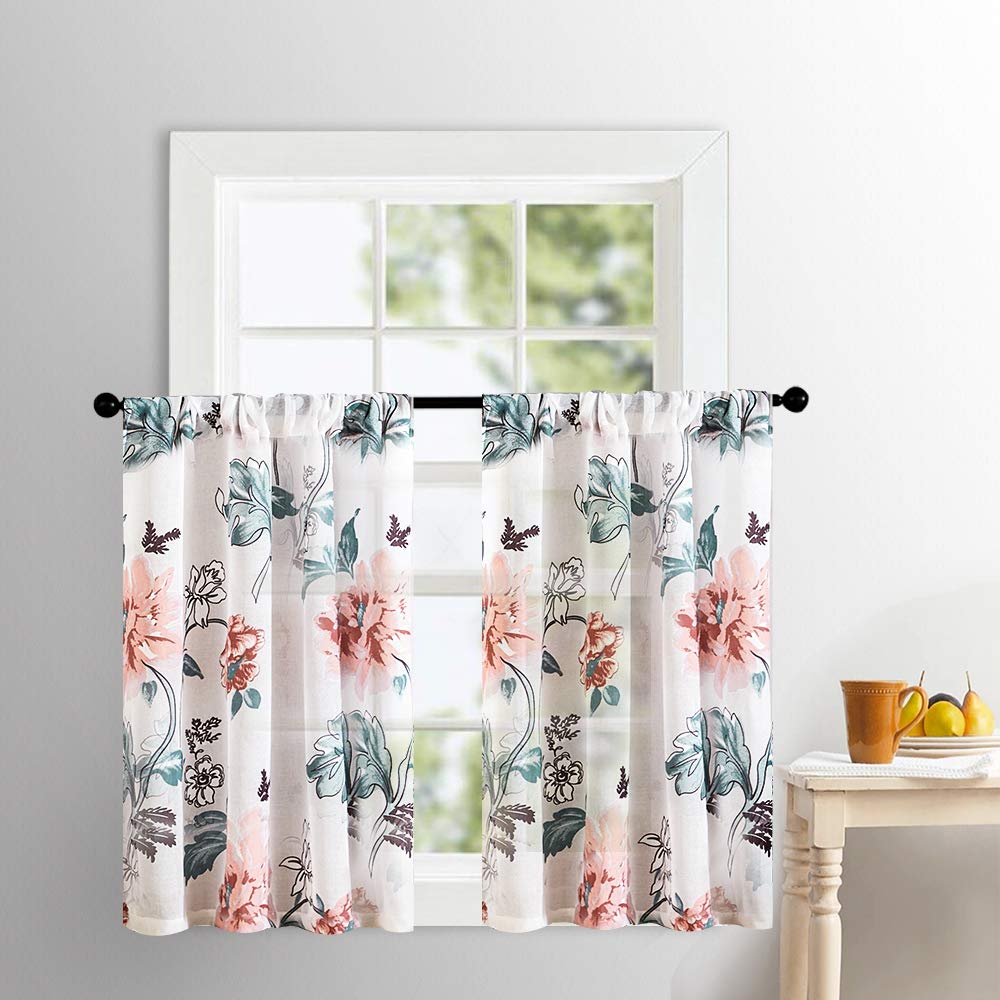 Cotton Voile Cafe Curtains Curtains & Drapes