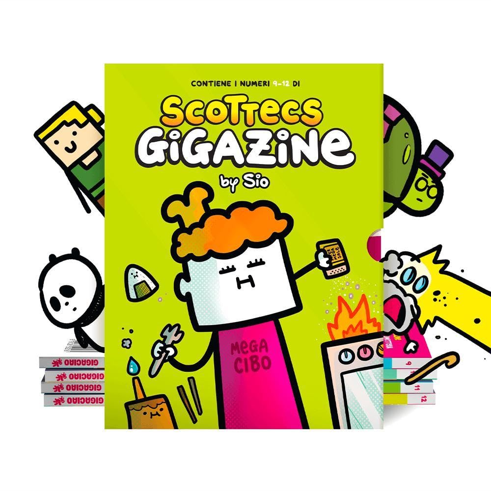 Scottecs Gigazine Cofanetto 3: Vol. 9-12