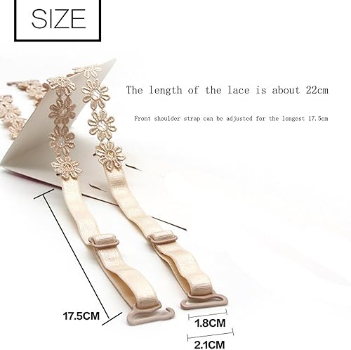 Miniatura 7 de Women Bra Straps Flower Lace Adjustable Underwear Strap Replacement Shoulder