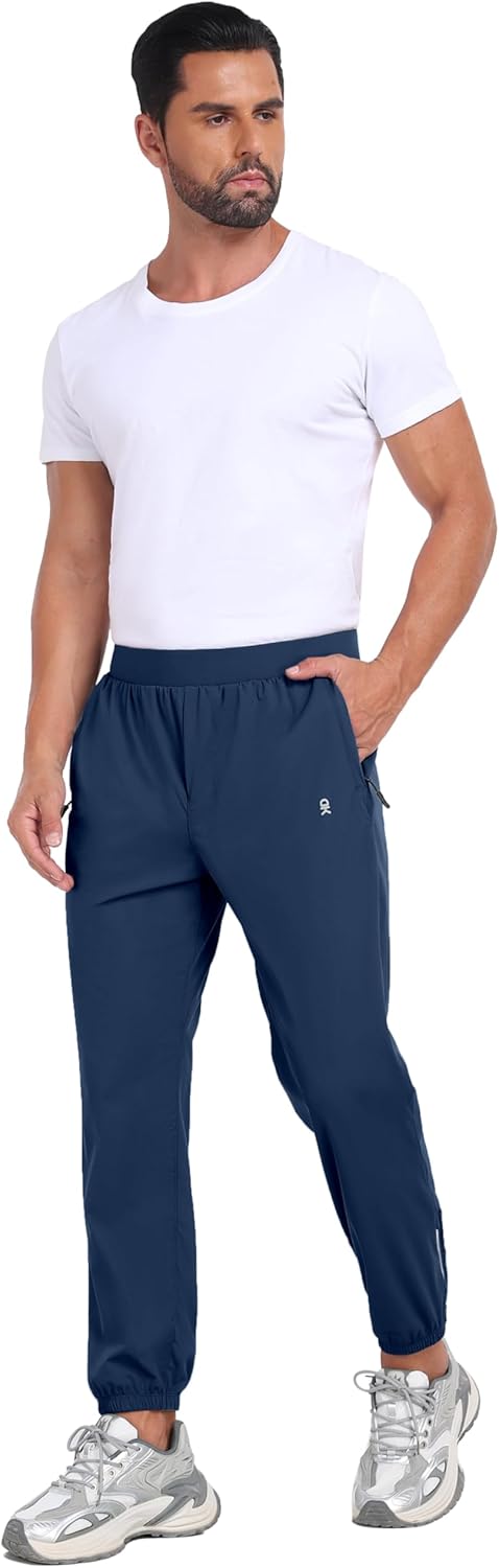 Little Donkey Andy Men's Ultra-Stretch Pants Breathable Quick Dry Lightweight Pants for Active Travel Hiking