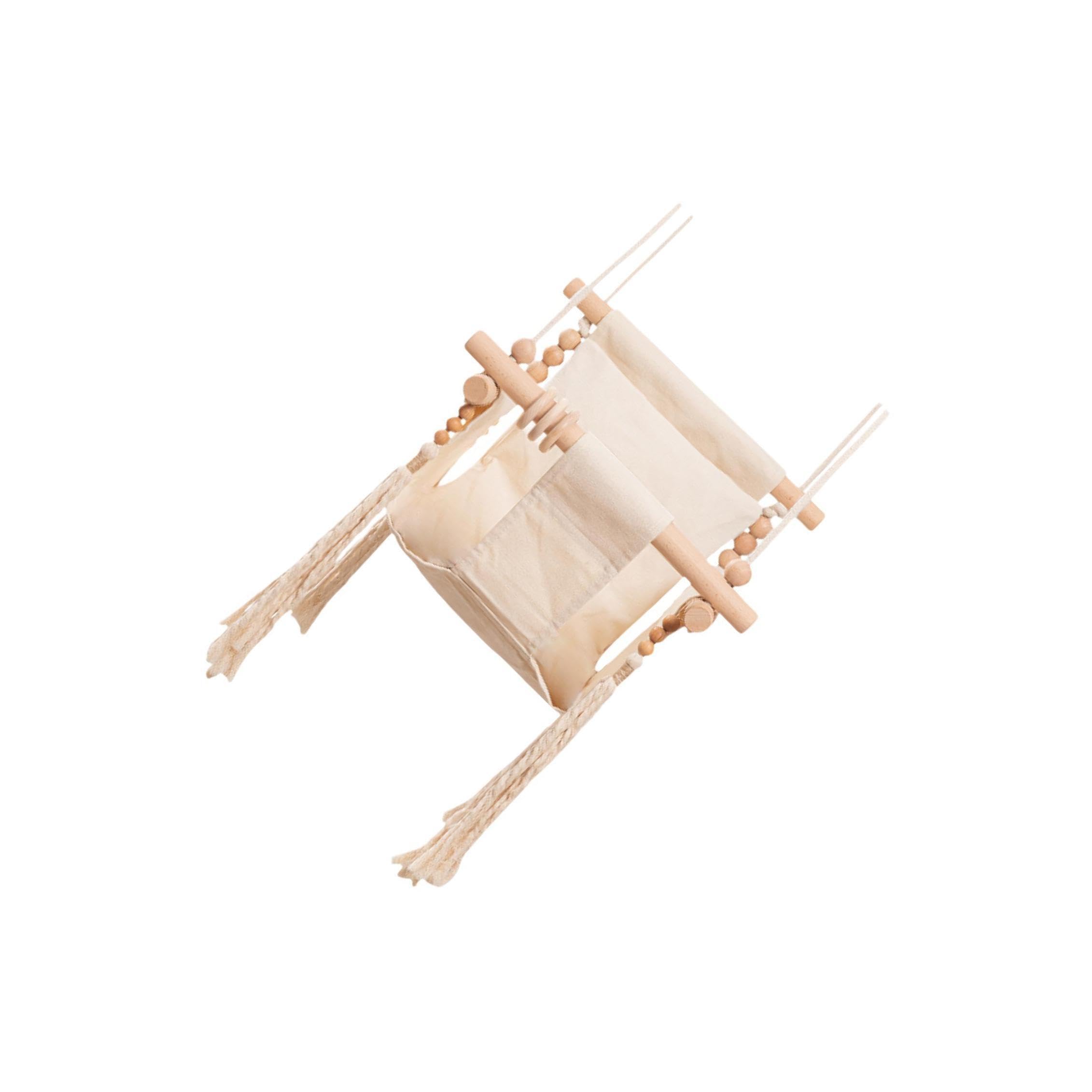Columpio de para Madera para bebés y niños pequeños, Ideal para Interiores y Exteriores. Seguridad y Comodidad.